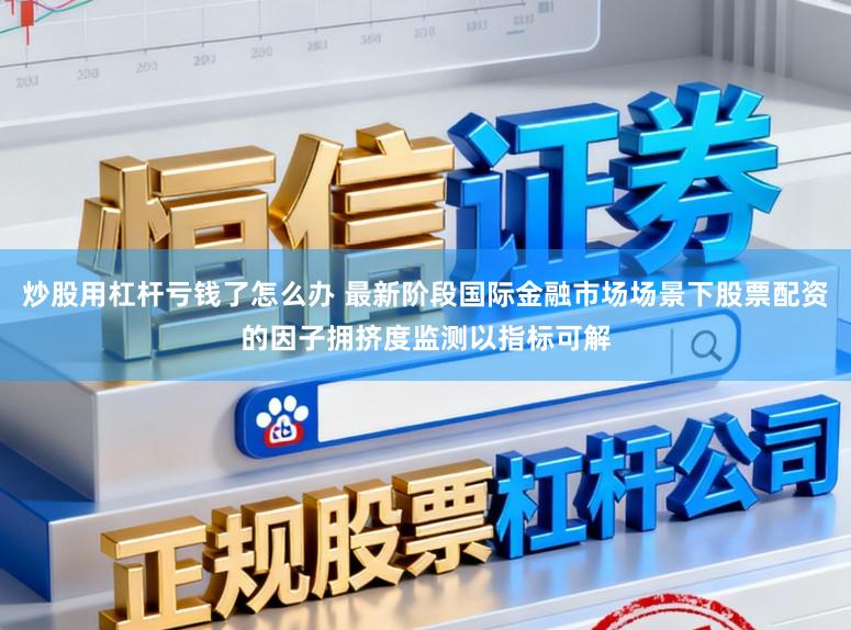 炒股用杠杆亏钱了怎么办 最新阶段国际金融市场场景下股票配资的因子拥挤度监测以指标可解