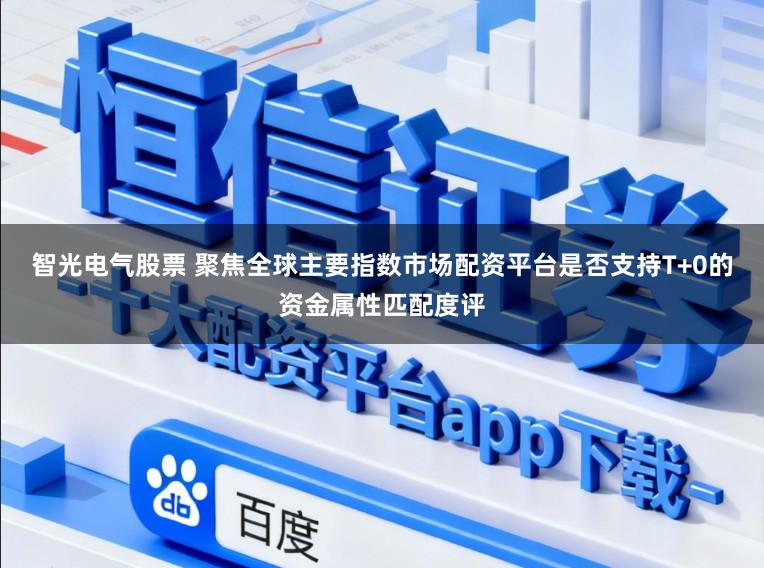 智光电气股票 聚焦全球主要指数市场配资平台是否支持T+0的资金属性匹配度评