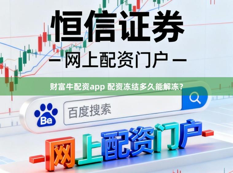财富牛配资app 配资冻结多久能解冻?