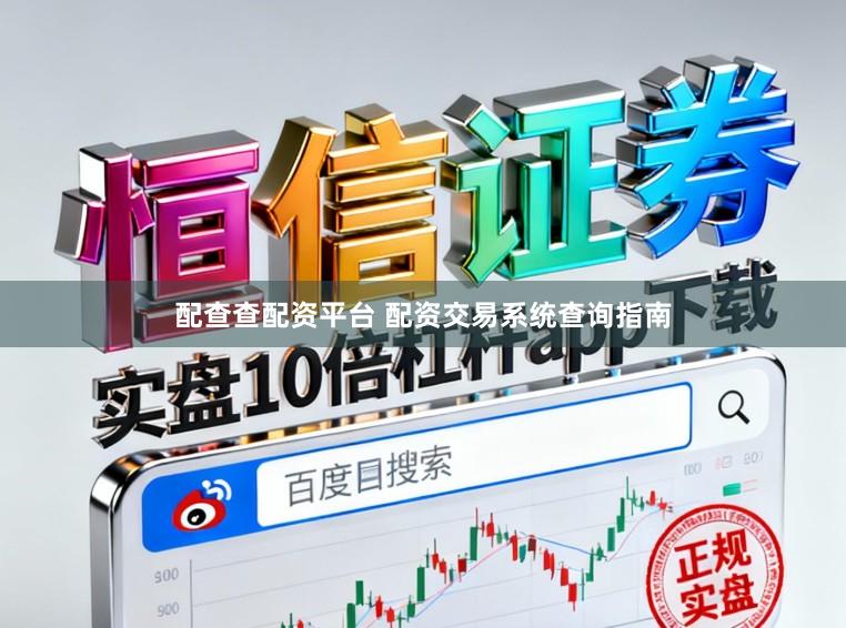 配查查配资平台 配资交易系统查询指南